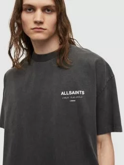 AllSaints T-shirts T-Shirt Underground Homme Anthracite -AllSaints Magasin D'usine 00c63f6507734f63f7f0dd0e20eb4e1a