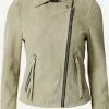 AllSaints Vestes En Cuir Veste Mi-saison Femme Kaki -AllSaints Magasin D'usine 02de8bbcf081020fa02e79fdd0184175