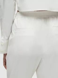 AllSaints Pantalons à Pinces Regular Pantalon à Pince ALEIDA Femme Blanc -AllSaints Magasin D'usine 05104bd1e6e19048bc569ab9e3ecf68e