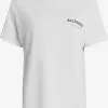 AllSaints T-shirts T-shirt BRYN GRACE Femme Blanc -AllSaints Magasin D'usine 06a8feb92f7437a8443567afde21dcb3