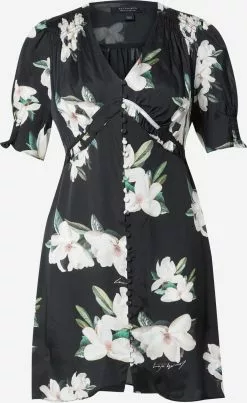 AllSaints Robes Fluides Robe-chemise Femme Noir