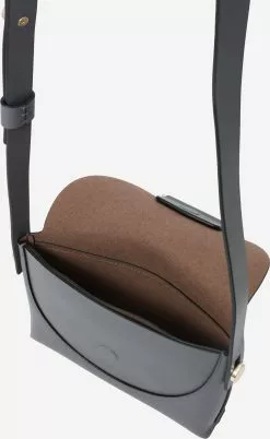 AllSaints Sacoches à Bandoulière Sac à Bandoulière FRANCINE Femme Gris Foncé -AllSaints Magasin D'usine 1fef65bc88aa46da89c39bb08c884baf