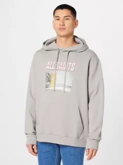 AllSaints Sweats à Capuche Sweat-shirt HUSKA Homme Gris -AllSaints Magasin D'usine 22e2eceab489faa32dee175dfa8a28ae