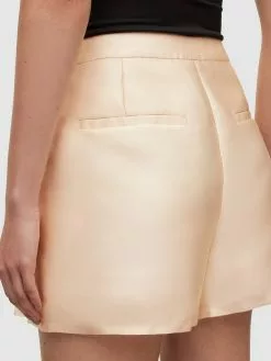 AllSaints Shorts Regular Pantalon à Pince LONDON Femme Or -AllSaints Magasin D'usine 269e6d61ac4984b5bda324b26cfbe9f2