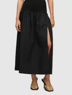 AllSaints Jupes Longues Jupe ALEX Femme Noir -AllSaints Magasin D'usine 2aa1b4b6765c9608f9e254d1415dd926