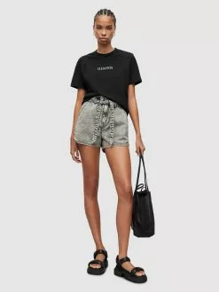 AllSaints T-shirts T-shirt SERENI Femme Noir 14 AllSaints T-shirts T-shirt SERENI Femme Noir -AllSaints Magasin D'usine 2dd4c735b89e4eff4e6294e37c0375c6