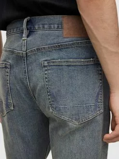 AllSaints Droits Regular Jean REX Homme Bleu-gris -AllSaints Magasin D'usine 2ec571e096beefd693321352200a6101