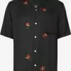 AllSaints Chemises Décontractées Coupe Regular Chemise Homme Noir -AllSaints Magasin D'usine 2f9ef88561d25f30a2cfdc0230b41877