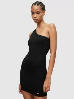 AllSaints Robes En Jersey Robe STEF Femme Noir -AllSaints Magasin D'usine 2fd3b3fe522ee0cea44415d727c5e2fd