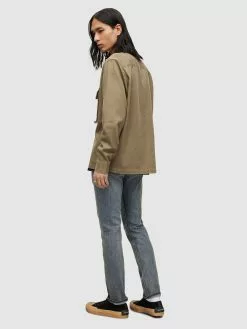 AllSaints Droits Regular Jean REX Homme Bleu-gris -AllSaints Magasin D'usine 32154808c371712e5bad04072c62fffb