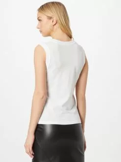 AllSaints Hauts Sans Manches Haut IMOGEN Femme Blanc 10 AllSaints Hauts Sans Manches Haut IMOGEN Femme Blanc -AllSaints Magasin D'usine 32f7cb16baa218772da2e48225faf774