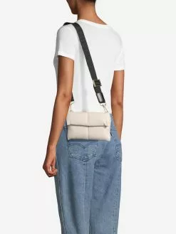 AllSaints Sacoches à Bandoulière Sac à Bandoulière EZRA Femme Crème -AllSaints Magasin D'usine 342036301b7439f60a36f45ef3073251