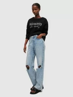 AllSaints Sweats Sweat-shirt RISTA Femme Noir 12 AllSaints Sweats Sweat-shirt RISTA Femme Noir -AllSaints Magasin D'usine 35b44dca43710ae1c5f6ec4b3ba69a1b