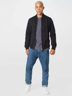 AllSaints Vestes De Mi-saison Veste Mi-saison Bassett Homme Noir -AllSaints Magasin D'usine 38fd49fcab6ee97522b9720dadd1a56b