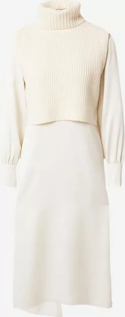 AllSaints Robes Midi Robe ZOEY Femme Blanc