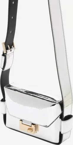 AllSaints Sacoches à Bandoulière Sac à Bandoulière FRANKIE Femme Argent