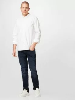 AllSaints Chemises Décontractées Coupe Regular Chemise HERMOSA Homme Blanc -AllSaints Magasin D'usine 43524e32a018e8ee8a8edc8f53831cc5