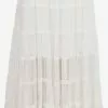 AllSaints Jupes Longues Jupe EVA Femme Blanc -AllSaints Magasin D'usine 43dd81f6559661a9f1f9001c15beb956