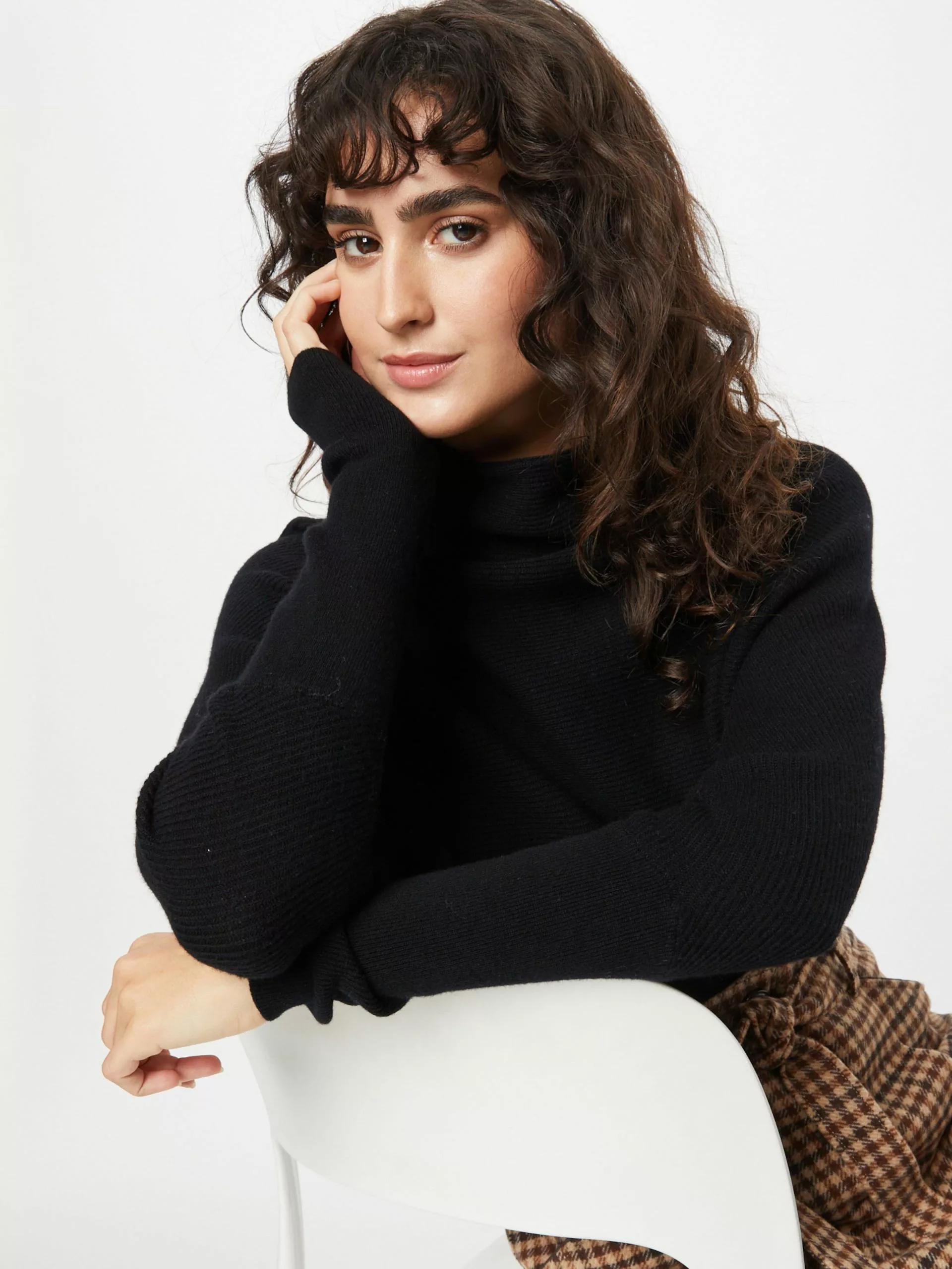 AllSaints Pulls Maille Fine Pull-over RIDLEY Femme Noir 4 AllSaints Pulls Maille Fine Pull-over RIDLEY Femme Noir – Image 2