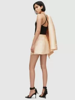 AllSaints Shorts Regular Pantalon à Pince LONDON Femme Or -AllSaints Magasin D'usine 48fb71691684188788788658d58a324e