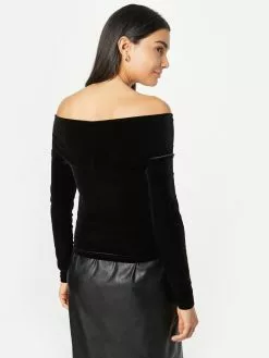 AllSaints T-shirts à Manches Longues T-shirt DELTA Femme Noir -AllSaints Magasin D'usine 4c203d6c98d90c1aaf225c2b47b0fed4