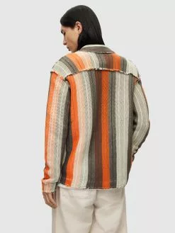 AllSaints Gilets Vestes En Maille Homme écru -AllSaints Magasin D'usine 4c393ecd797a4ac8f1dc0905d4bd79d5