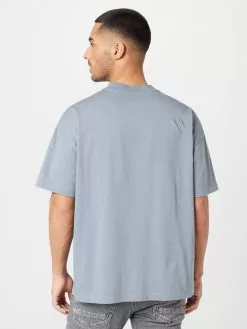 AllSaints T-shirts T-Shirt BURMAN Homme Bleu-gris -AllSaints Magasin D'usine 4e2935b0c2727b9c55ea9988fc22237d