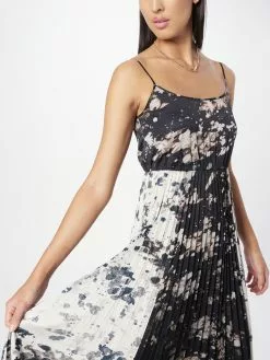 AllSaints Robes Midi Robe LEOWA GIA Femme Noir -AllSaints Magasin D'usine 50d24c50a6c4cad446fcb3fcf28cbd31