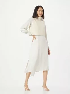 AllSaints Robes Midi Robe ZOEY Femme Blanc -AllSaints Magasin D'usine 515a7b5cd9e5ade3637ae3b72a1ad340