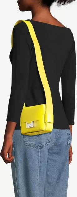 AllSaints Sacoches à Bandoulière Sac à Bandoulière FRANKIE Femme Jaune