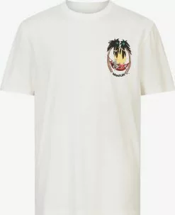 AllSaints T-shirts T-Shirt RECLINE Homme Blanc