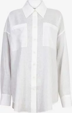 AllSaints Chemisiers Chemisier INEZ Femme Blanc Cassé