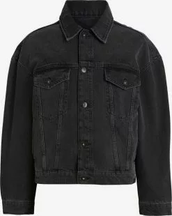 AllSaints Vestes En Jean Veste Mi-saison AVETS Homme Noir