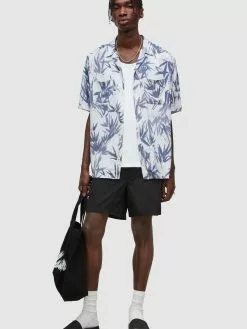 AllSaints Maillots De Bain Shorts De Bain WARDEN Homme Noir -AllSaints Magasin D'usine 63a070133a2e9e6e5bc826ff15669391