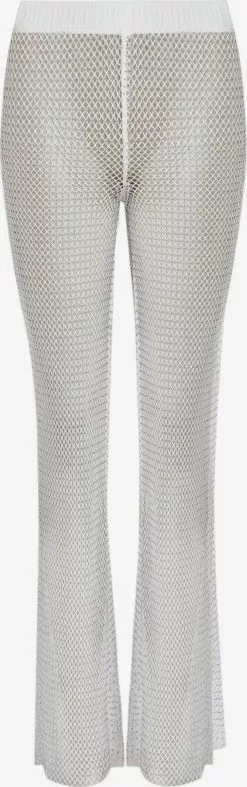 AllSaints Pantalons En Toile Bootcut Pantalon SAFI Femme Argent