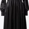 AllSaints Robes Midi Robe ESTELLE Femme Noir -AllSaints Magasin D'usine 67141cbbab260b9ef2392f6ed4ca6dc0