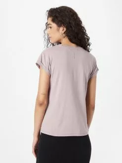 AllSaints T-shirts T-shirt ANNA Femme Mauve -AllSaints Magasin D'usine 68744f1e0e2b6ef310303bfd846f33ab