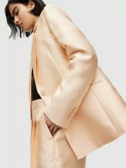 AllSaints Blazers Classiques Blazer LONDON Femme Or -AllSaints Magasin D'usine 691ecfdf27919b0e2a6073c10e3260e7