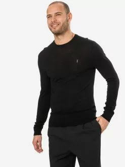 AllSaints Pulls à Col Rond Pull-over Homme Noir 9 AllSaints Pulls à Col Rond Pull-over Homme Noir -AllSaints Magasin D'usine 6bb948325866ea1aa8e70efaff9a4e99