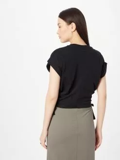 AllSaints T-shirts T-shirt MIRA Femme Noir -AllSaints Magasin D'usine 6bd57c1cee9fa5a3ba6363eda3fe227e