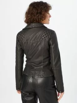 AllSaints Vestes En Cuir Veste Mi-saison Femme Noir -AllSaints Magasin D'usine 6c0113a5822ebcec4b6a8e7f79b36eb7