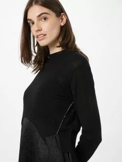 AllSaints Robes Midi Robe BEE Femme Noir -AllSaints Magasin D'usine 6dcbe11c42de8304114cc287765f4224