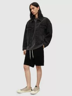 AllSaints Vestes En Jean Veste Mi-saison AVETS Homme Noir -AllSaints Magasin D'usine 6f466c85818ff1bd16b7d63a2f5aac0e