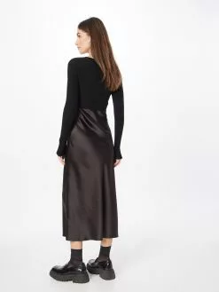 AllSaints Robes Midi Robe SASSI Femme Noir 10 AllSaints Robes Midi Robe SASSI Femme Noir -AllSaints Magasin D'usine 757208369e593c960d18bd306f6f8814