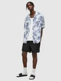 AllSaints Maillots De Bain Shorts De Bain WARDEN Homme Noir -AllSaints Magasin D'usine 7cb2be2887d4133579b8a614d569e703