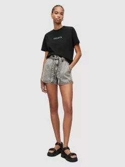 AllSaints T-shirts T-shirt SERENI Femme Noir 15 AllSaints T-shirts T-shirt SERENI Femme Noir -AllSaints Magasin D'usine 7d4cd75f1f7f3e20eb3dc1806196a187