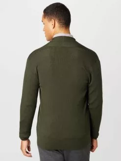 AllSaints Gilets Vestes En Maille Homme Olive -AllSaints Magasin D'usine 8109fe817ed9cedc6cb15ecd48106c94