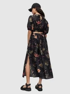 AllSaints Jupes Midi Jupe ASTA Femme Noir 13 AllSaints Jupes Midi Jupe ASTA Femme Noir -AllSaints Magasin D'usine 8e4efaf0b8b3456037d18779c457452a