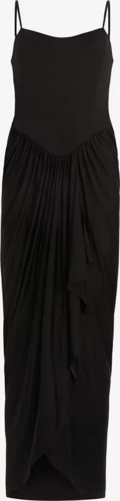 AllSaints Robes Longues Robe AURELIA Femme Noir