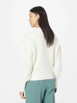 AllSaints Pulls à Col Roulé Pull-over VIOLA Femme Blanc -AllSaints Magasin D'usine 8f750325f2537eb236ec21ac7c07e274